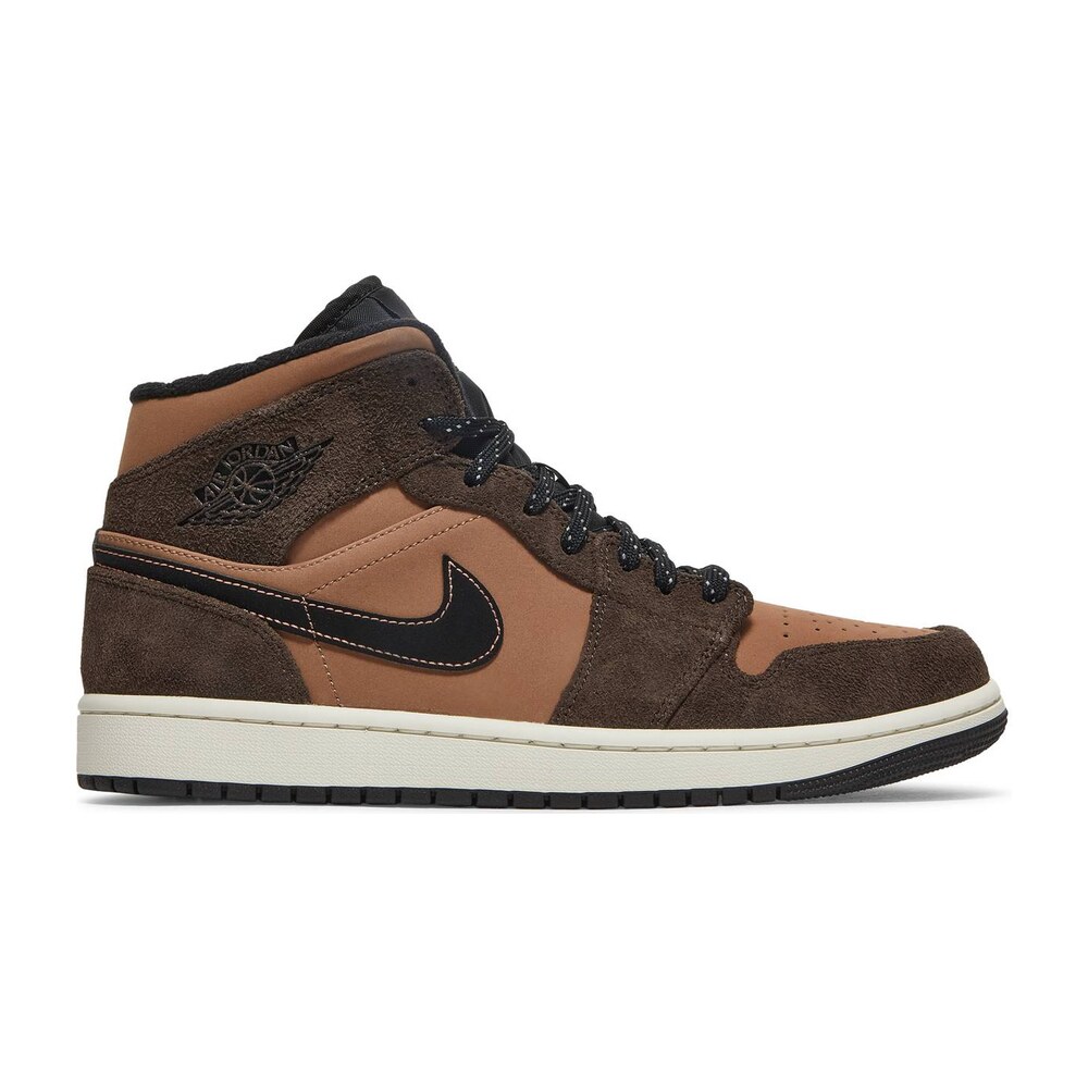 Tenis Air Jordan 1 Mid Se Dark Chocolate