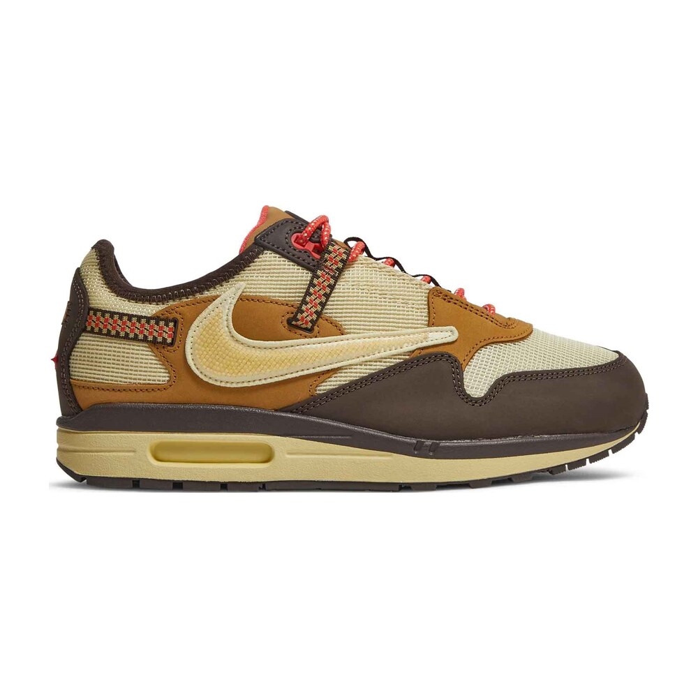 Tenis Nike Air Max 1 Travis Scott Cactus Jack Baroque Brown