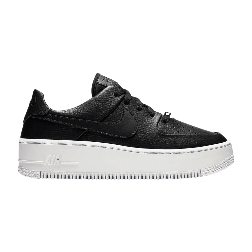 Tenis Nike Air Force 1 Sage Low Black White
