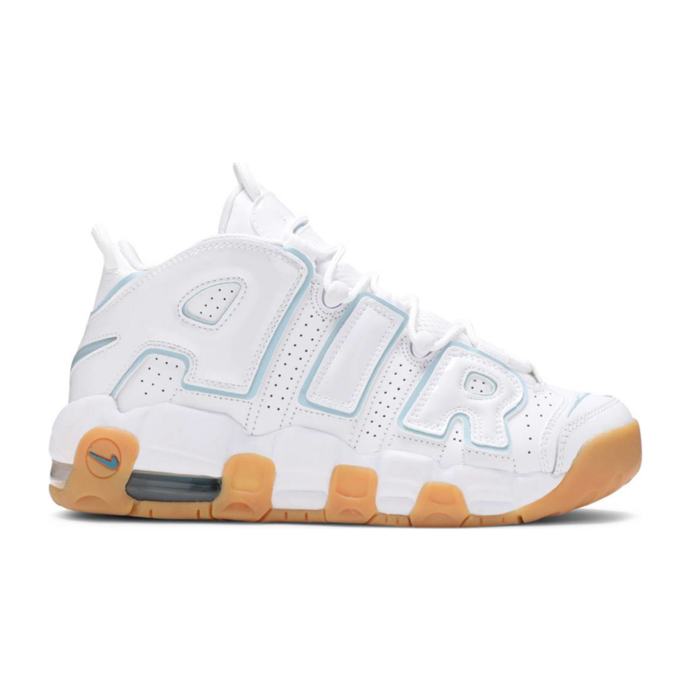 Tenis Nike Air More Uptempo White Aqua Gum