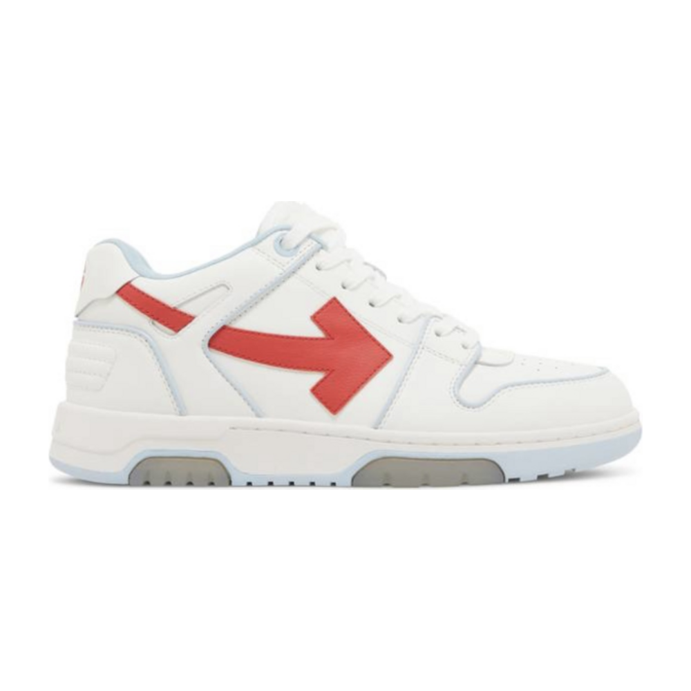 TENIS OFF-WHITE OUT OF OFFICE LOW  LIGHT BLUE RED