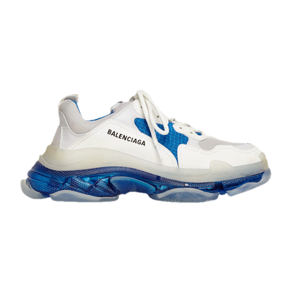 BALENCIAGA TRIPLE S WHITE BLUE
