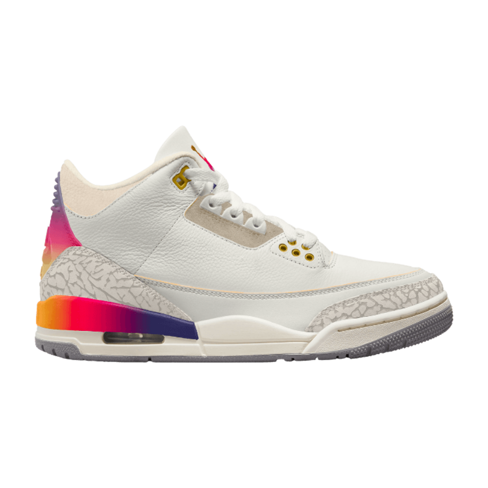 Tenis Jordan 3 Sp J Balvin Medellin Sunset