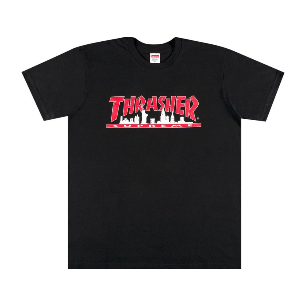Supreme Thrasher Skyline Tee Black 