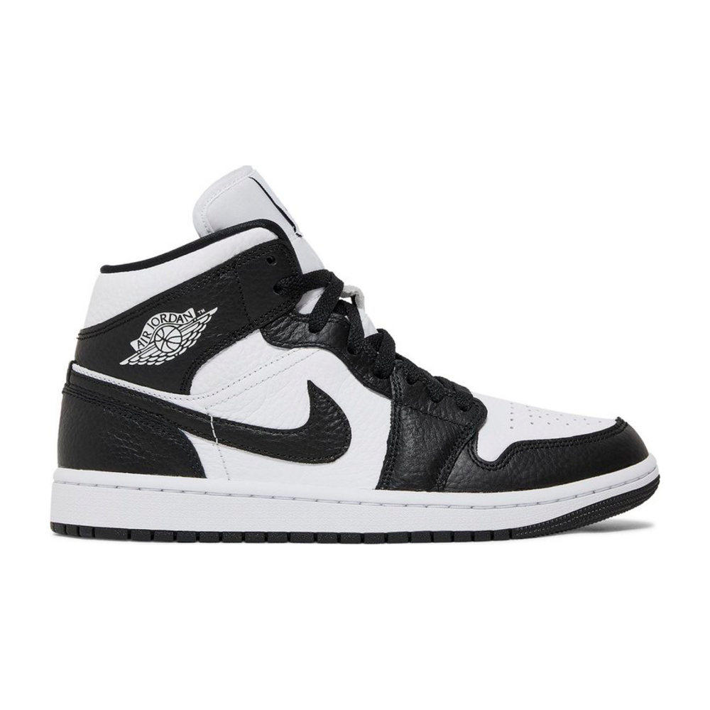 Tenis Air Jordan 1 Mid Split Black White