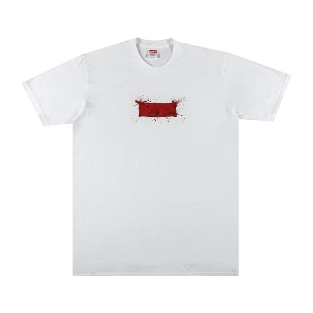 Supreme Ralph Steadman Box Logo Tee White 