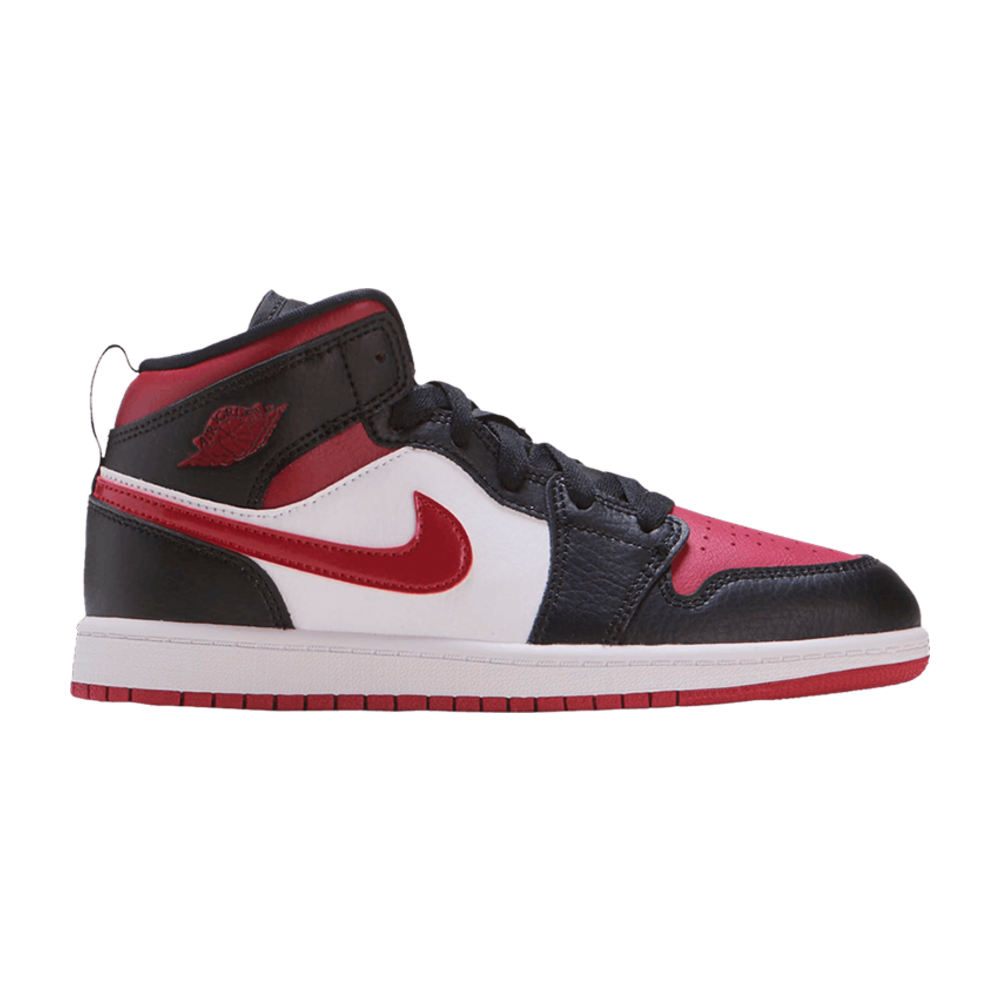 Air Jordan 1 Mid Bred Toe