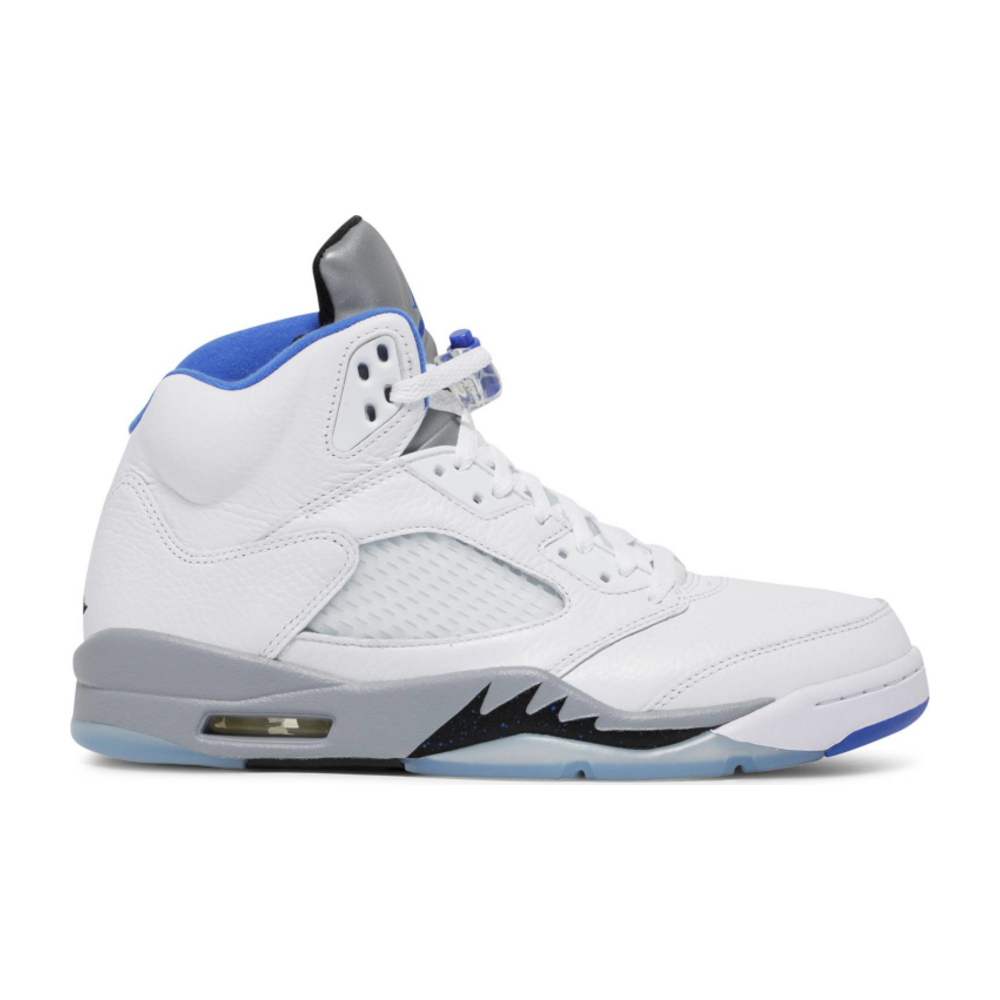 Tenis Jordan 5 White Stealth