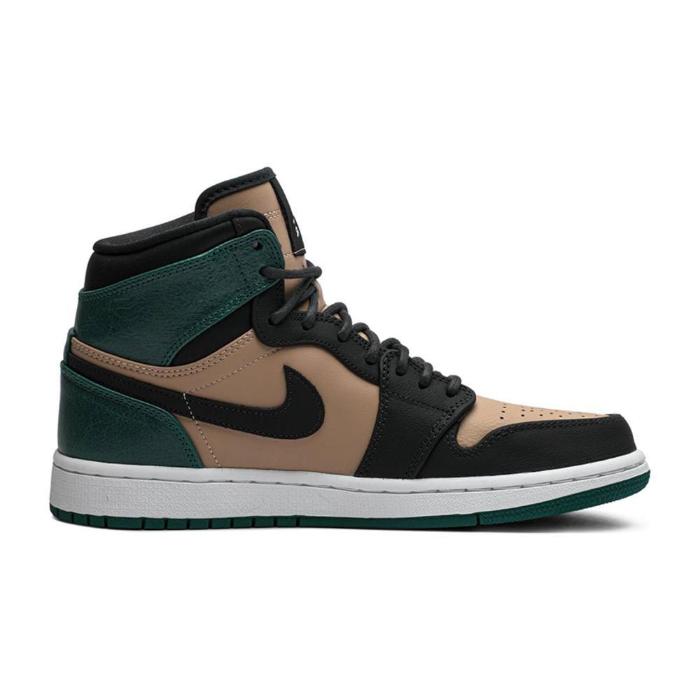 Air Jordan 1 High Bio Beige Anthracite Mystic Green