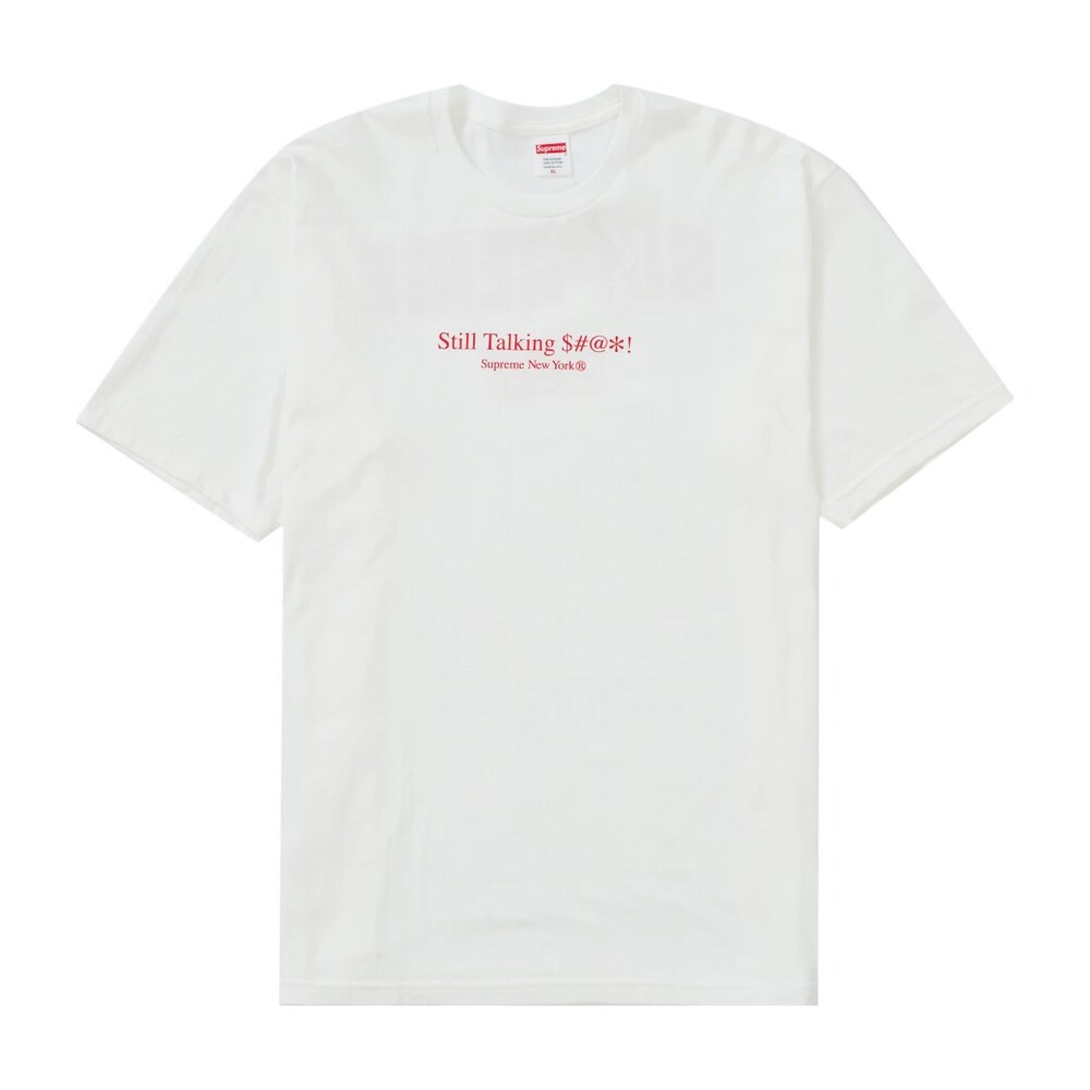 Supreme Still Talking Tee White 