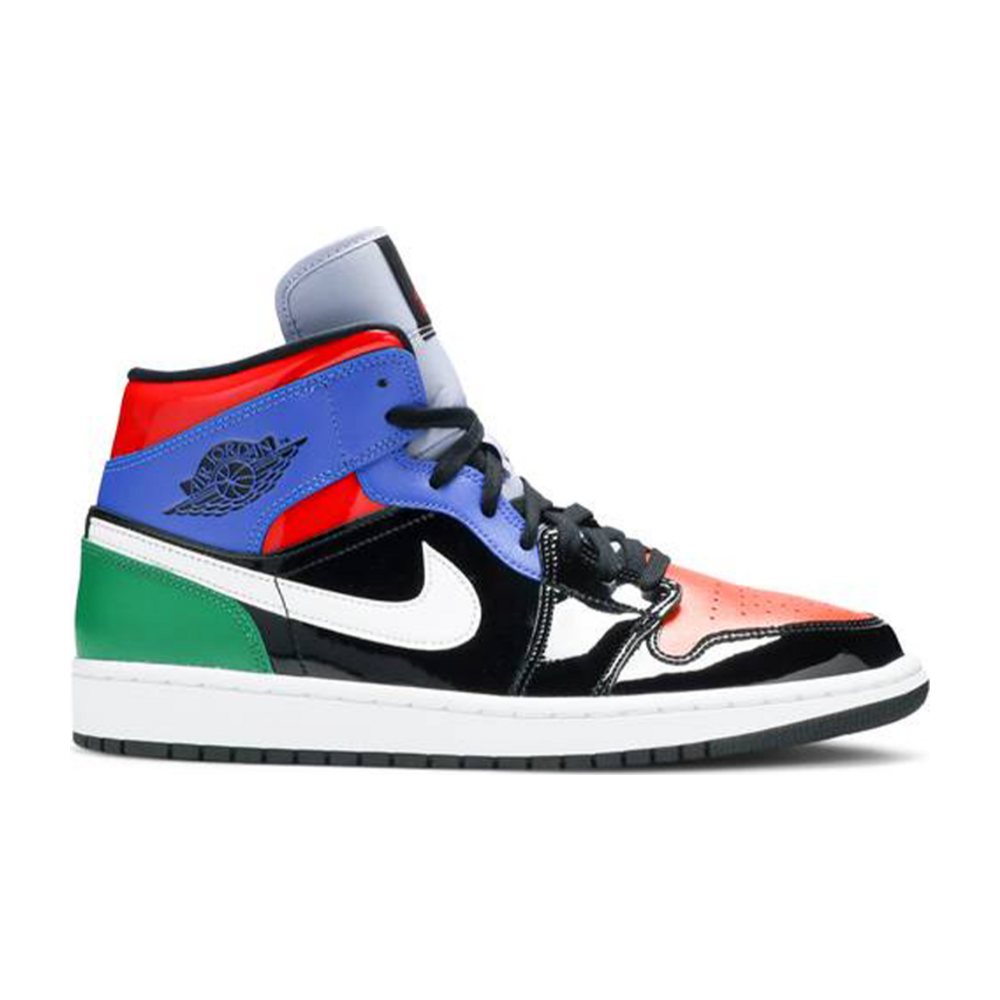 Tenis Air Jordan 1 Mid Multi Patent