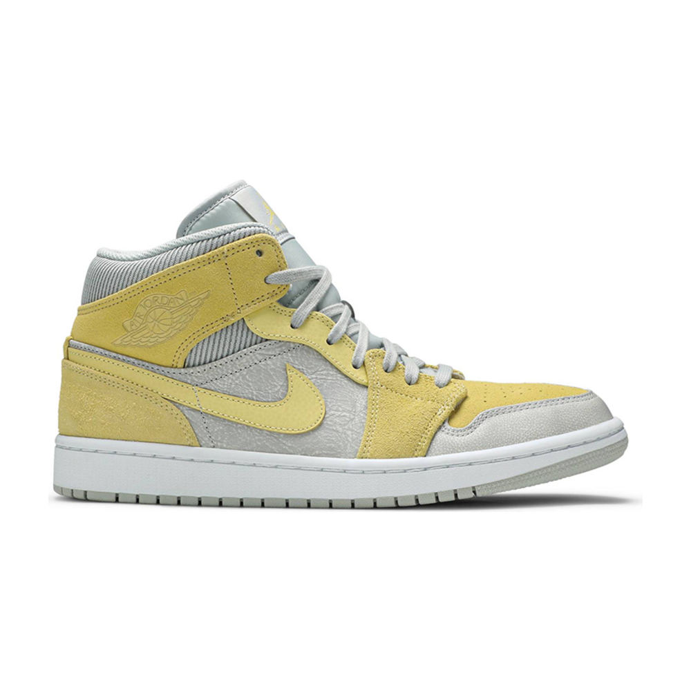 Air Jordan 1 Mid Mixed Textures Yellow