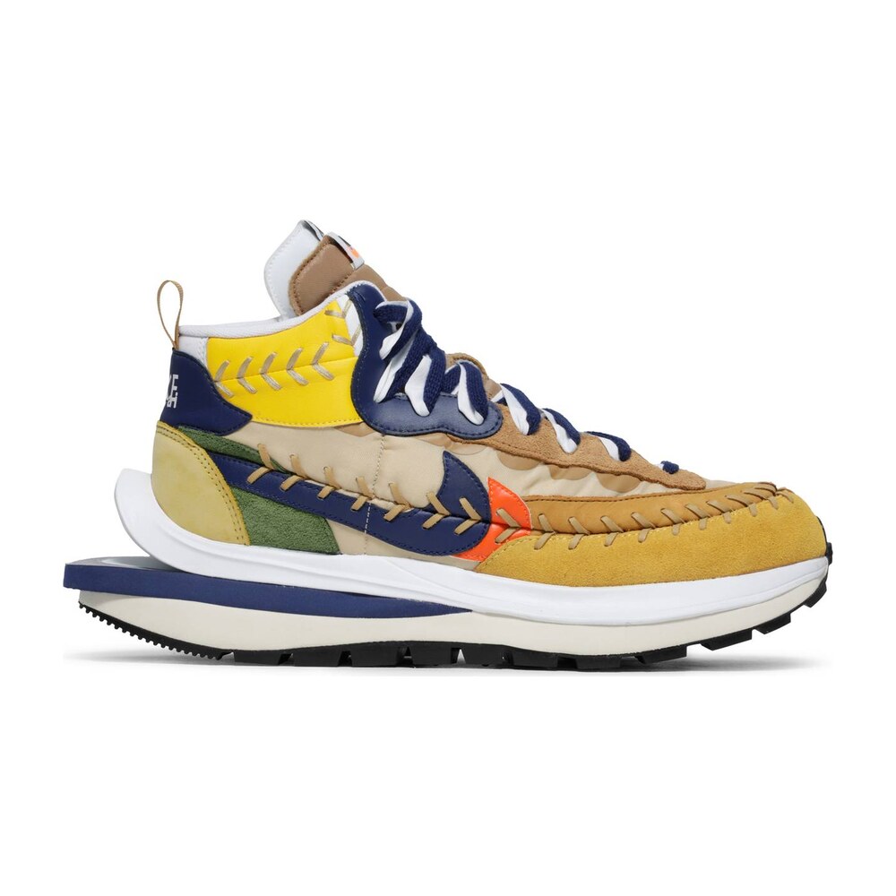 Tenis Nike Vaporwaffle Sacai Jean Paul Gaultier Sesame Blue