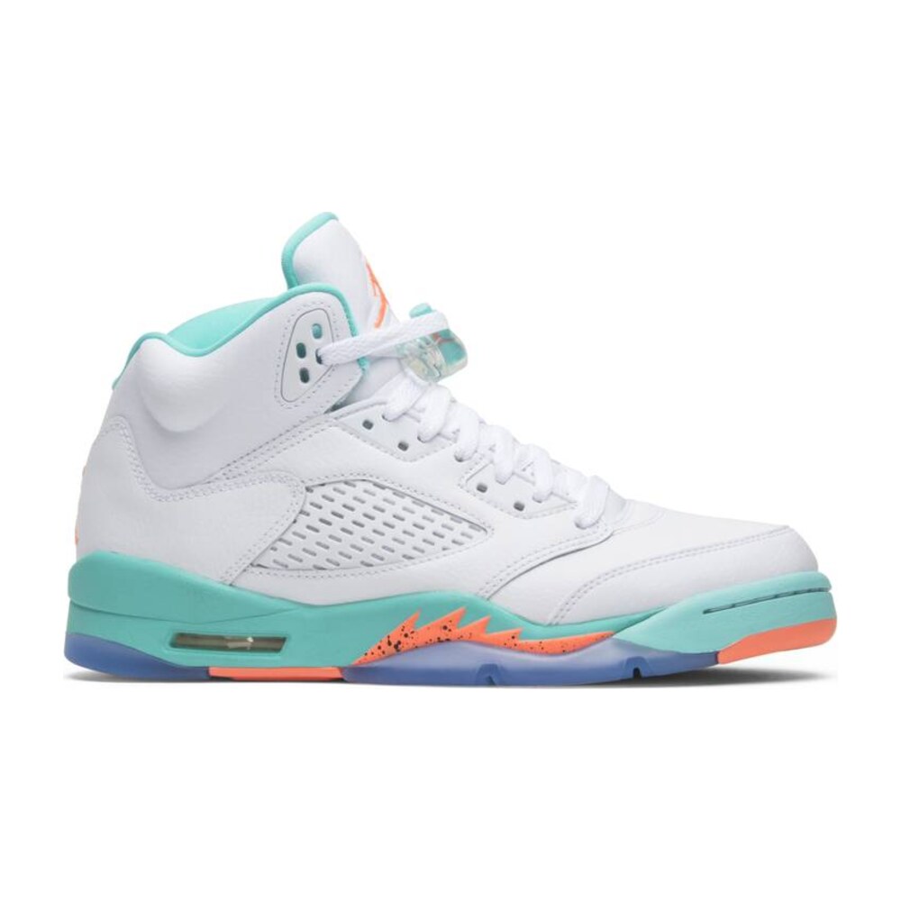 Tenis Jordan 5 Light Aqua