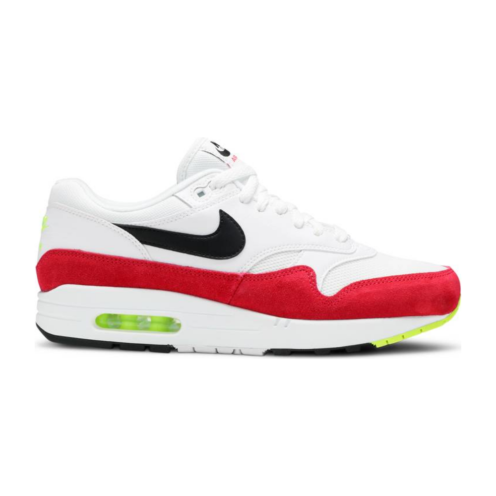 Tenis Nike Air Max 1 White Black Volt Rush Pink