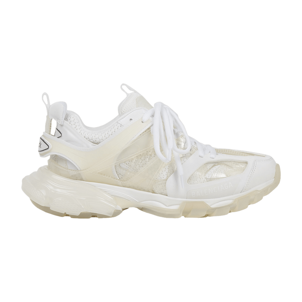 Balenciaga Track Clear Sole White