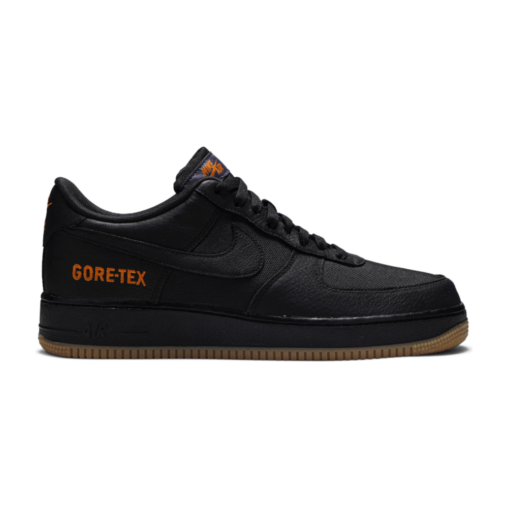 Tenis Nike Air Force One Low Goretex Black Light Carbon