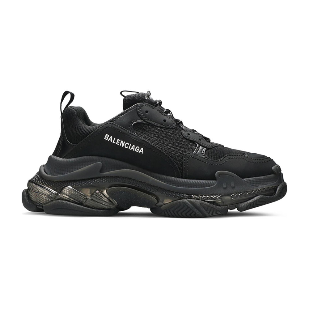Balenciaga Triple S Clear Sole Black