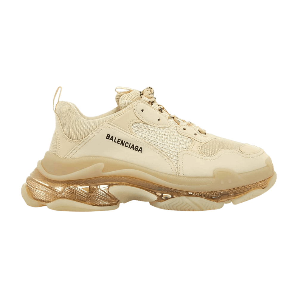 Balenciaga Triple S Clear Sole Beige Off