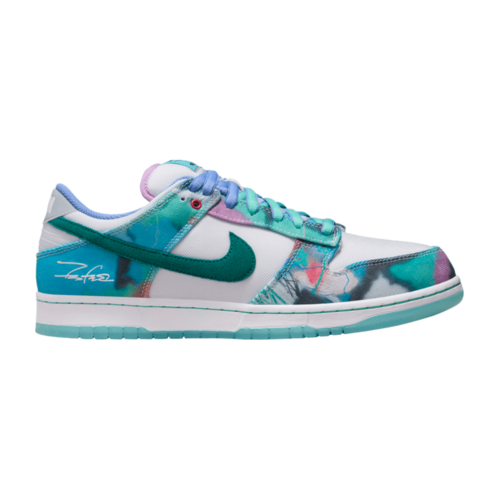 TENIS NIKE SB DUNK LOW FUTURA LABORATORIES BLEACHED AQUA