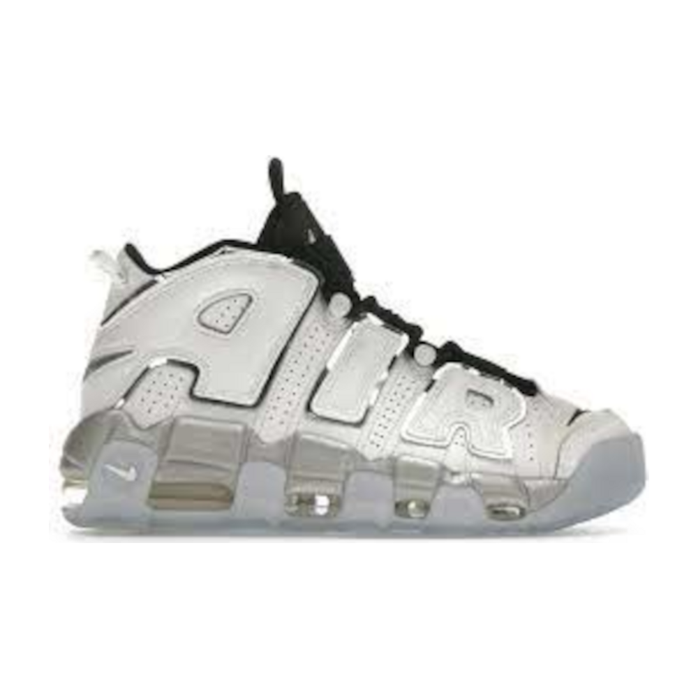 TENIS NIKE AIR MORE UPTEMPO SE WHITE CHROME 