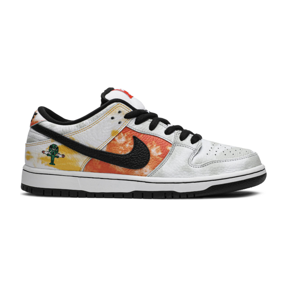 Tenis Nike Sb Dunk Low Raygun Tie Dye White