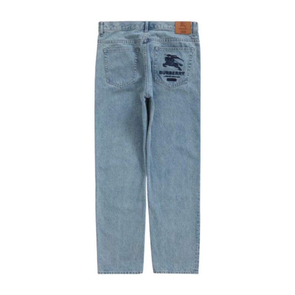 Supreme Burberry Regular Jean Washed Blue