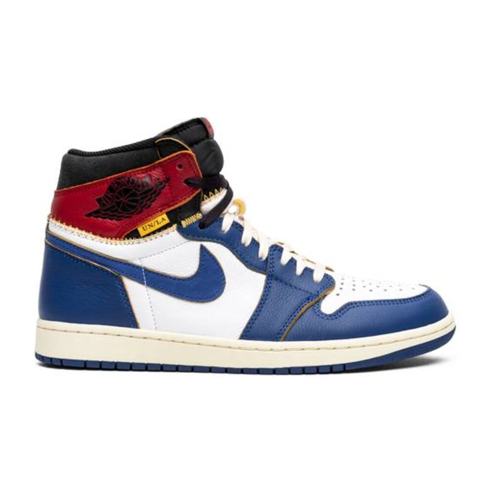 Tenis Air Jordan 1 High Union Los Angeles Blue Toe 
