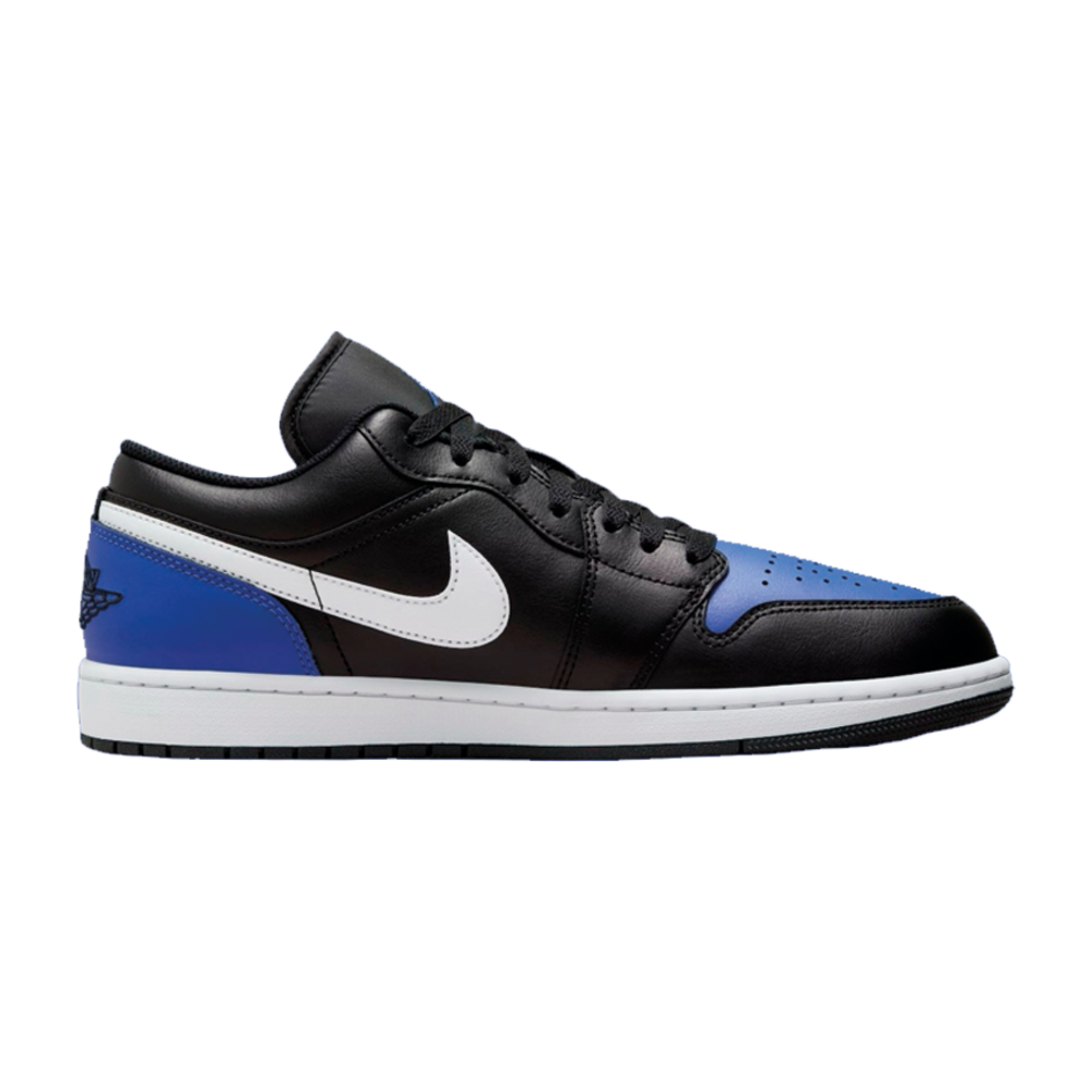 JORDAN 1 LOW BLACK ROYAL TOE