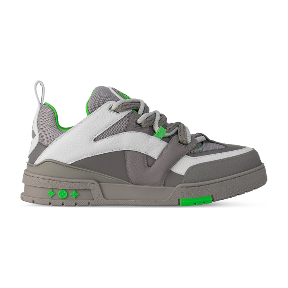 LOUIS VUITTON LV SKATE SNEAKER GREY GREEN