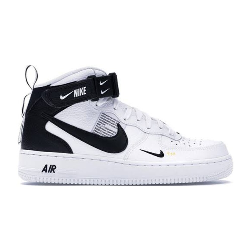 Nike Air Force 1 Mid Utility White Black