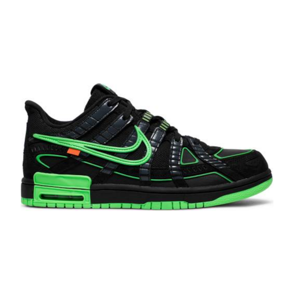 Tenis Nike Air Rubber Dunk Off White Green Strike
