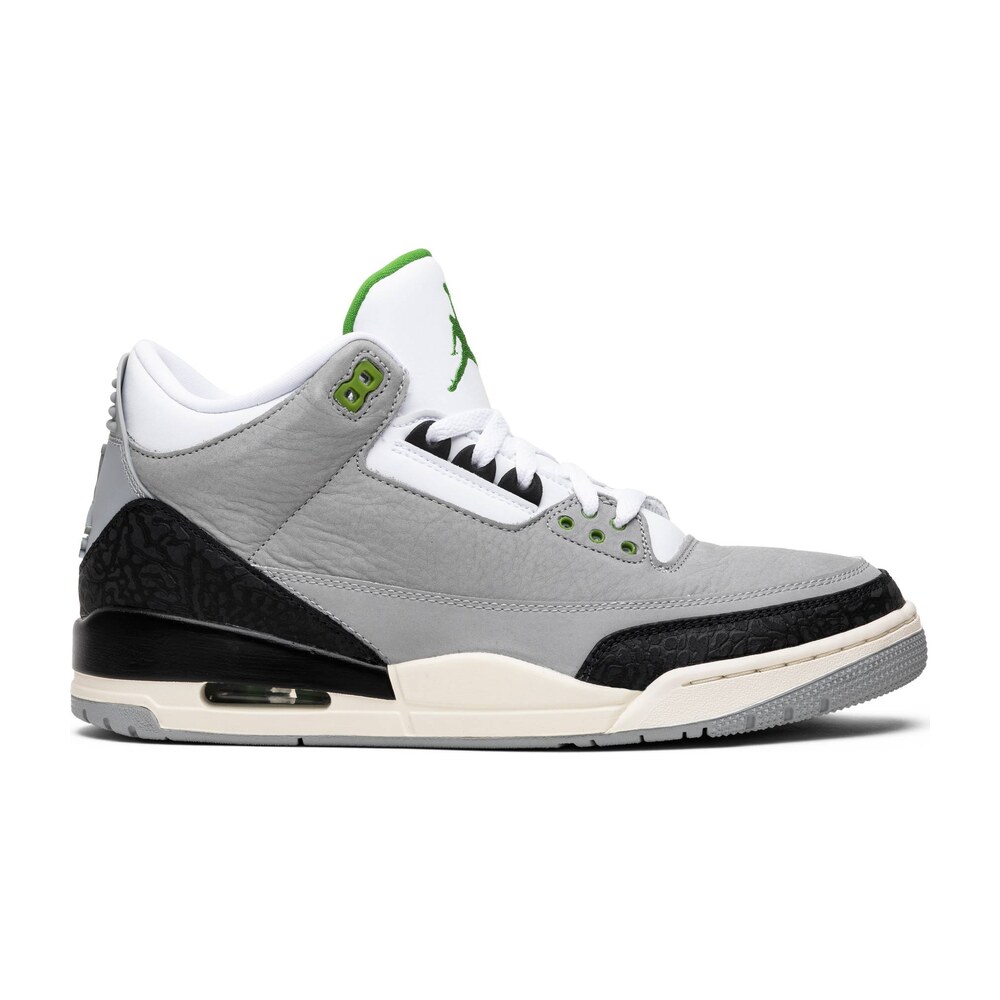 Tenis Jordan 3 Chlorophyll