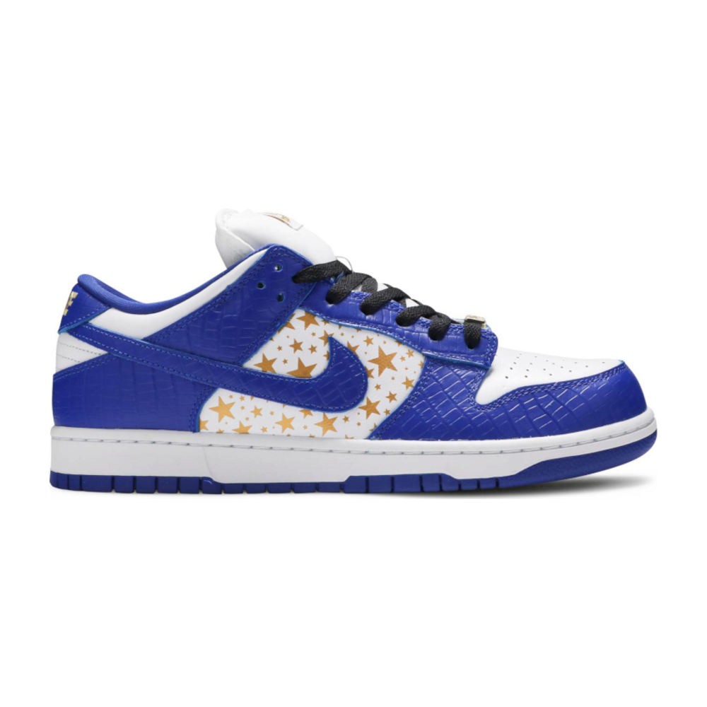 Tenis Nike Sb Dunk Low Supreme Stars Hyper Royal