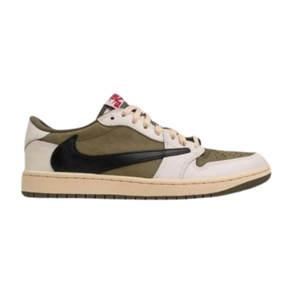 TENIS JORDAN 1 LOW OG TRAVIS SCOTT MEDIUM OLIVE