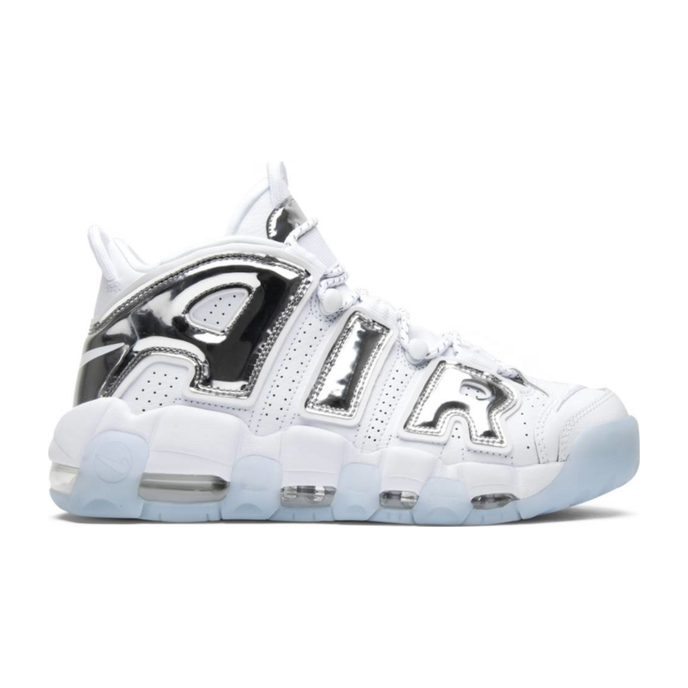 Tenis Nike Air More Uptempo Chrome White