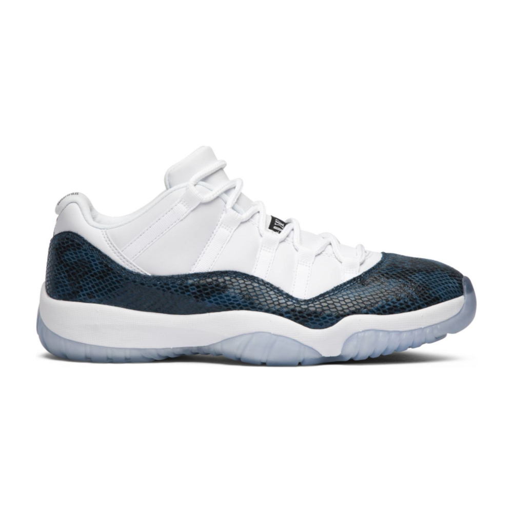 Tenis Jordan 11 Low Snake Navy