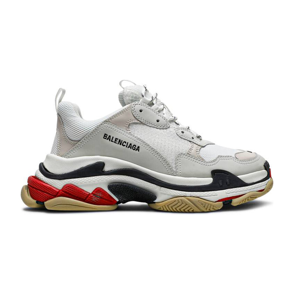 Balenciaga Triple S Black White Red