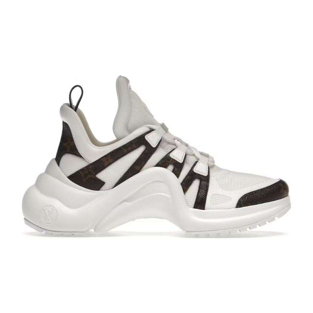 LOUIS VUITTON ARCHLIGHT TRAINER MONOGRAM WHITE