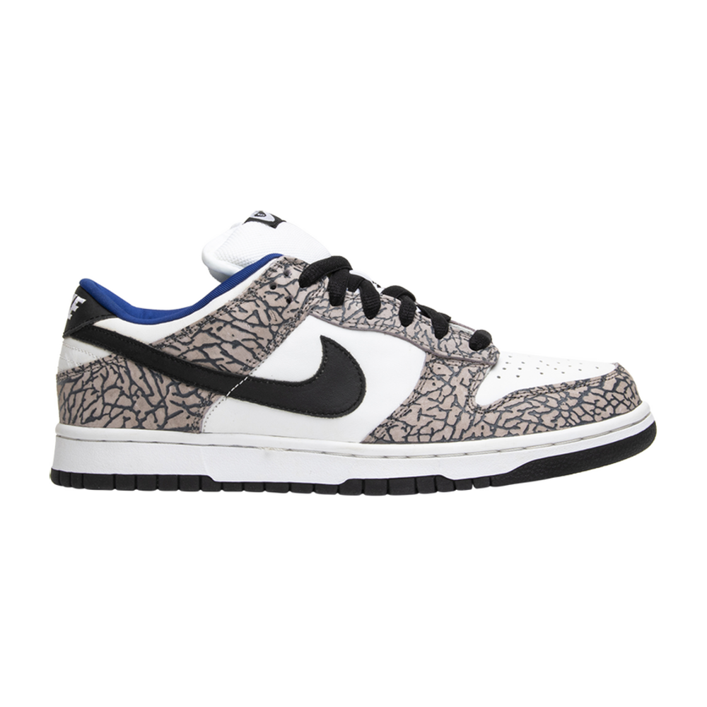 TENIS NIKE SB DUNK LOW SUPREME WHITE CEMENT 2002