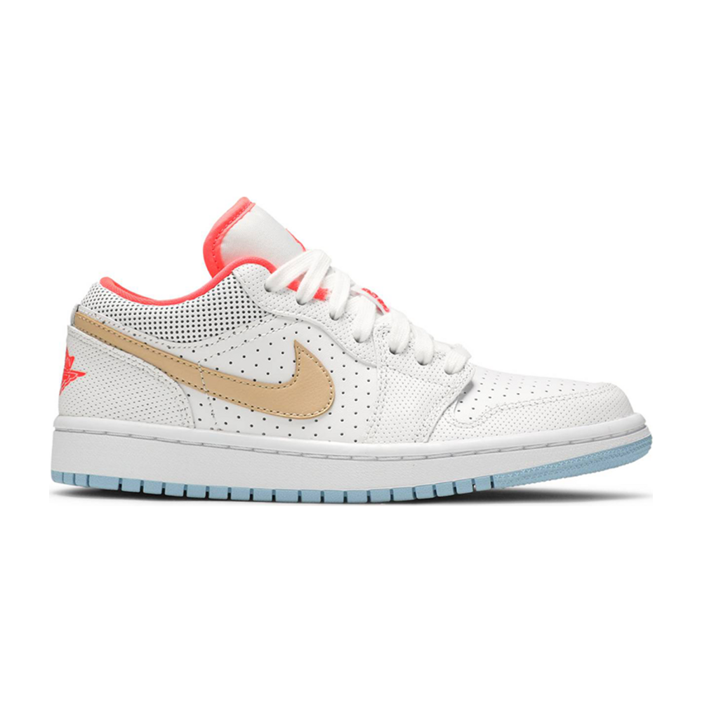 Tenis Air Jordan 1 Low Se White Sesame