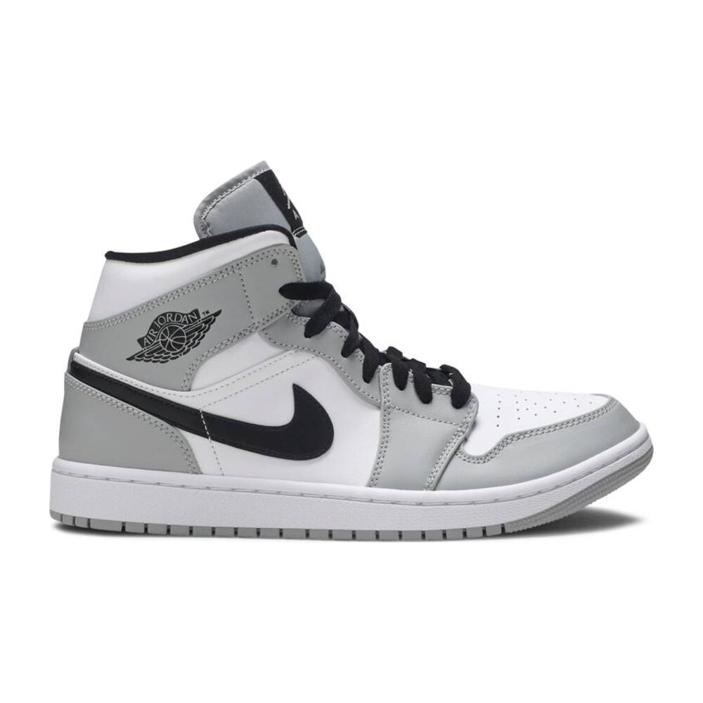 Tenis Air Jordan 1 Mid Light Smoke Grey