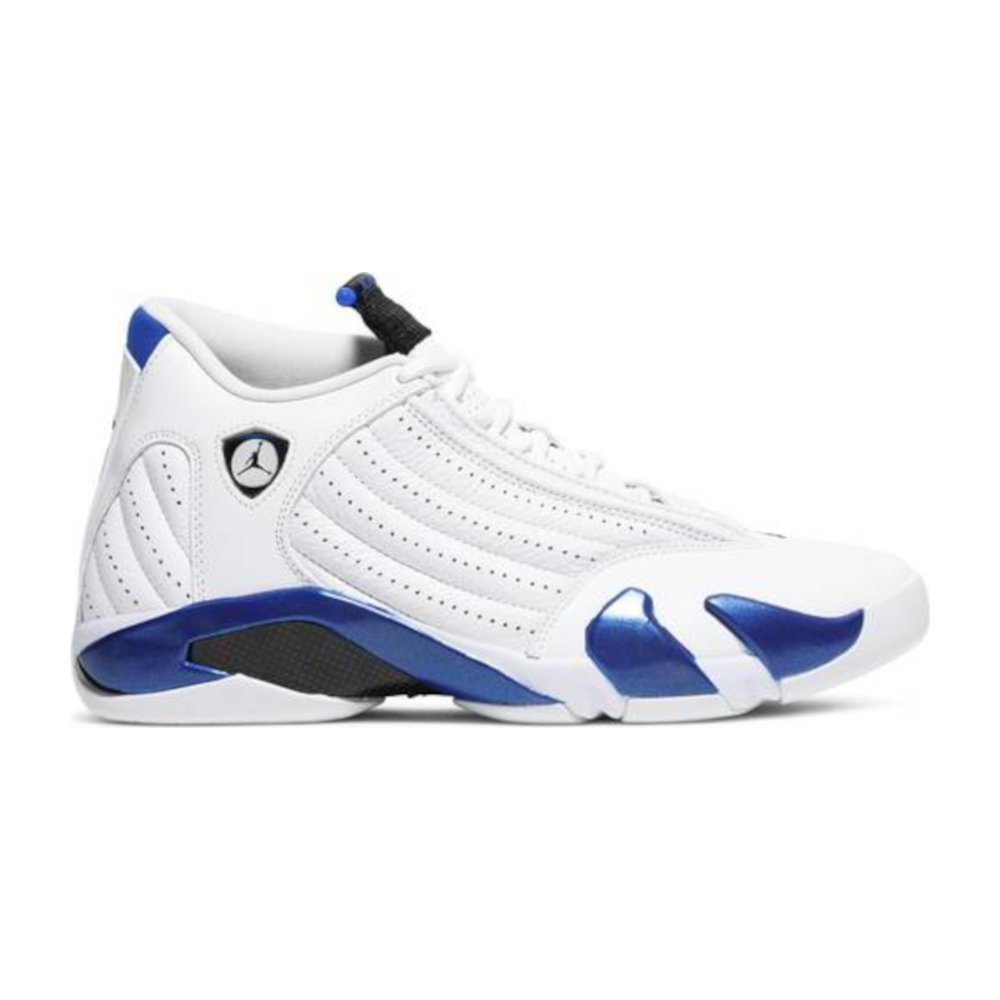 Tenis Jordan 14 White Hyper Royal