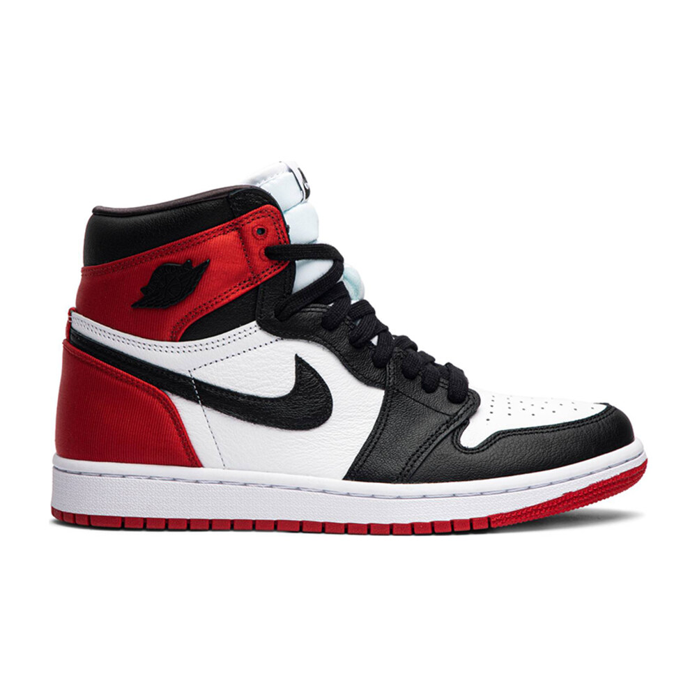 Air Jordan 1 High Satin Black Toe
