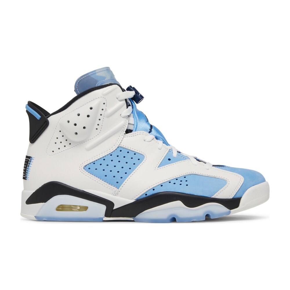 Tenis Jordan 6 Unc White