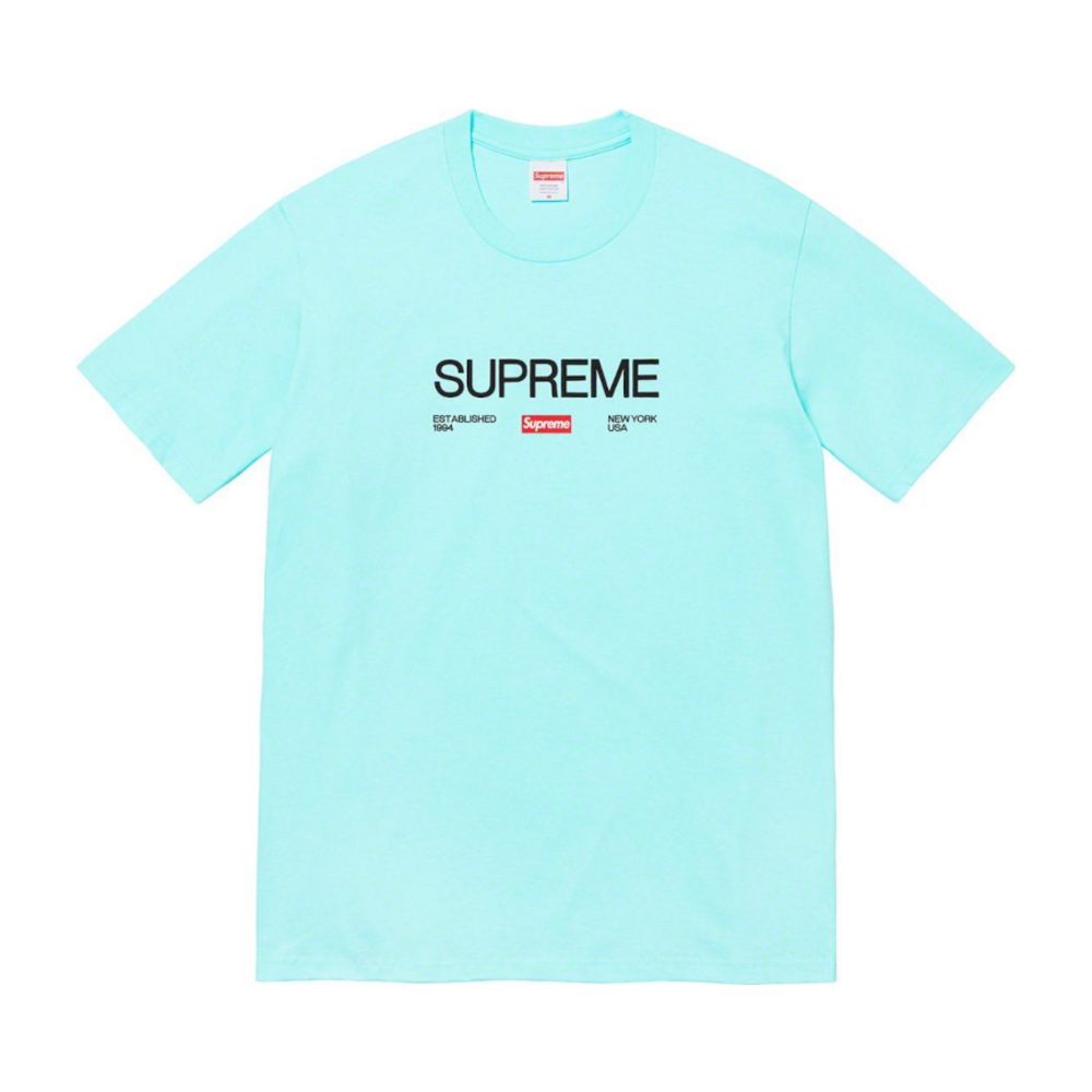 Supreme Est. 1994 Tee Turquoise