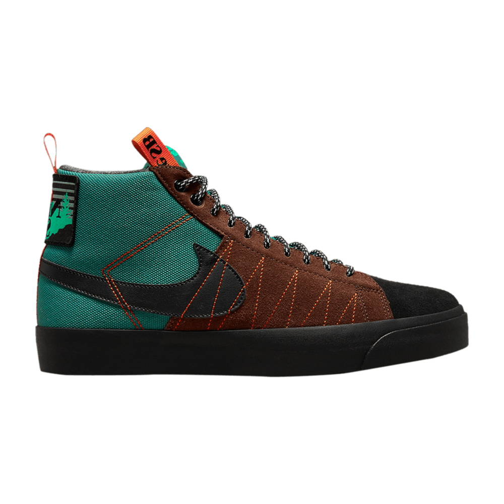 Tenis Nike Sb Zoom Blazer Mid Prm Noble Green