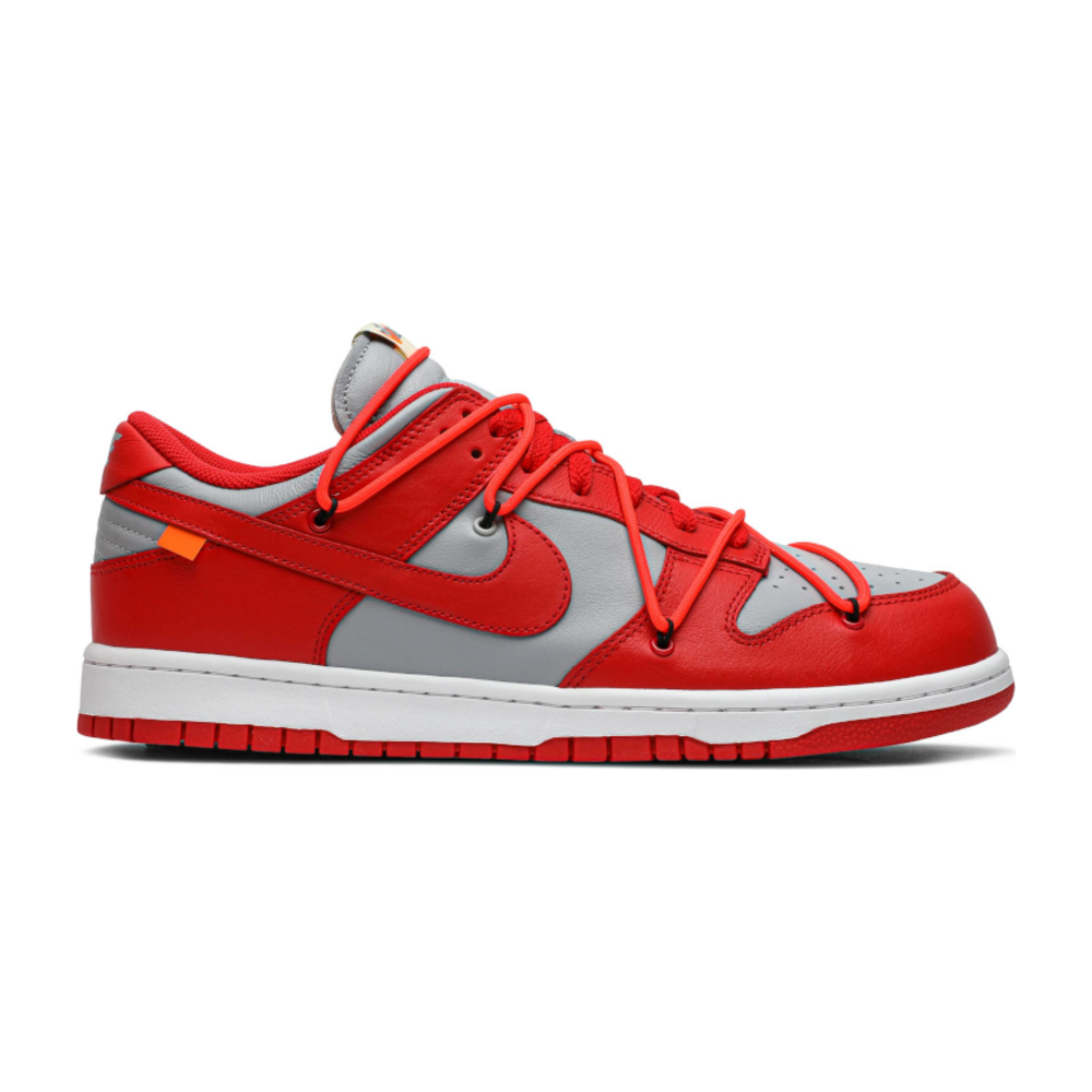Tenis Nike Dunk Low Off White University Red