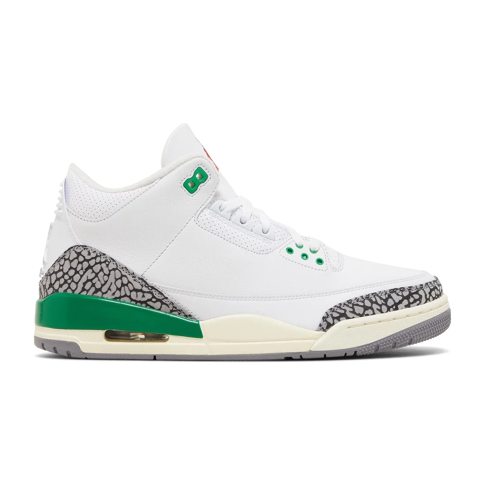 Tenis Jordan 3 Lucky Green