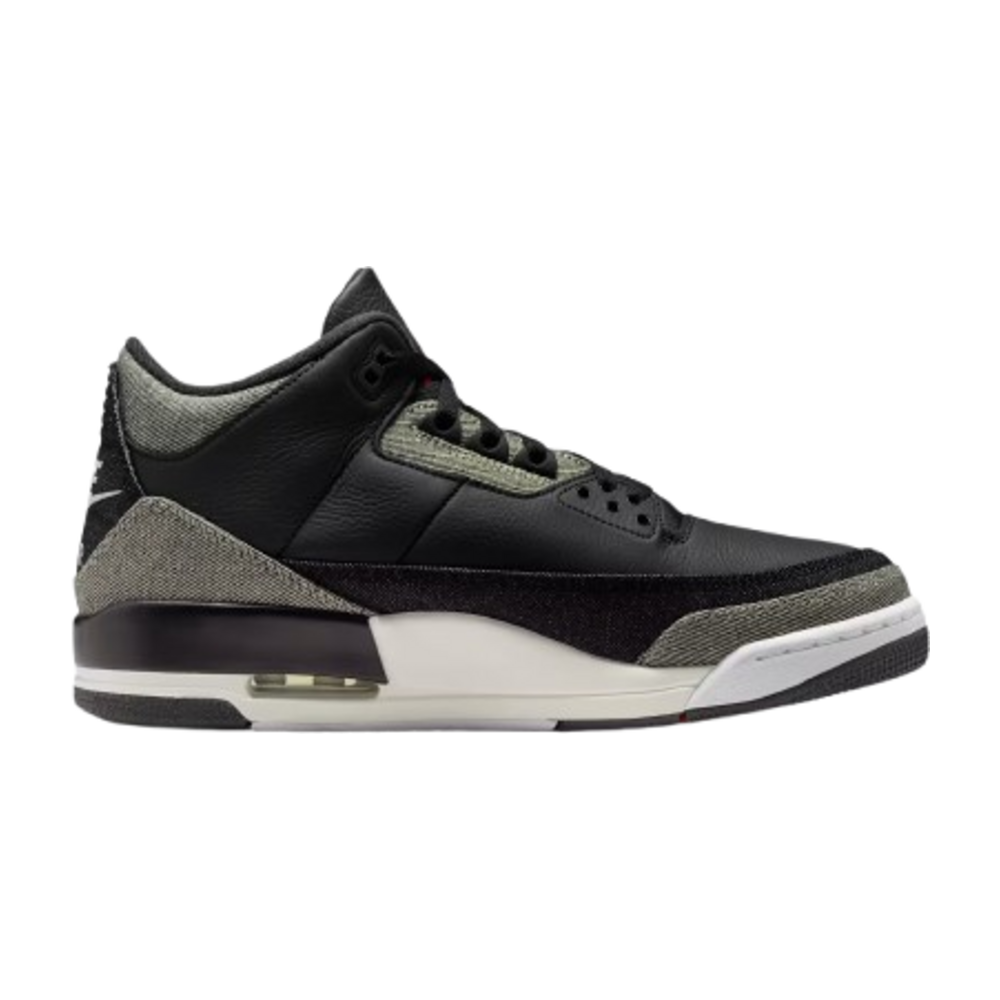 TENIS JORDAN 3 LEVIS BLACK